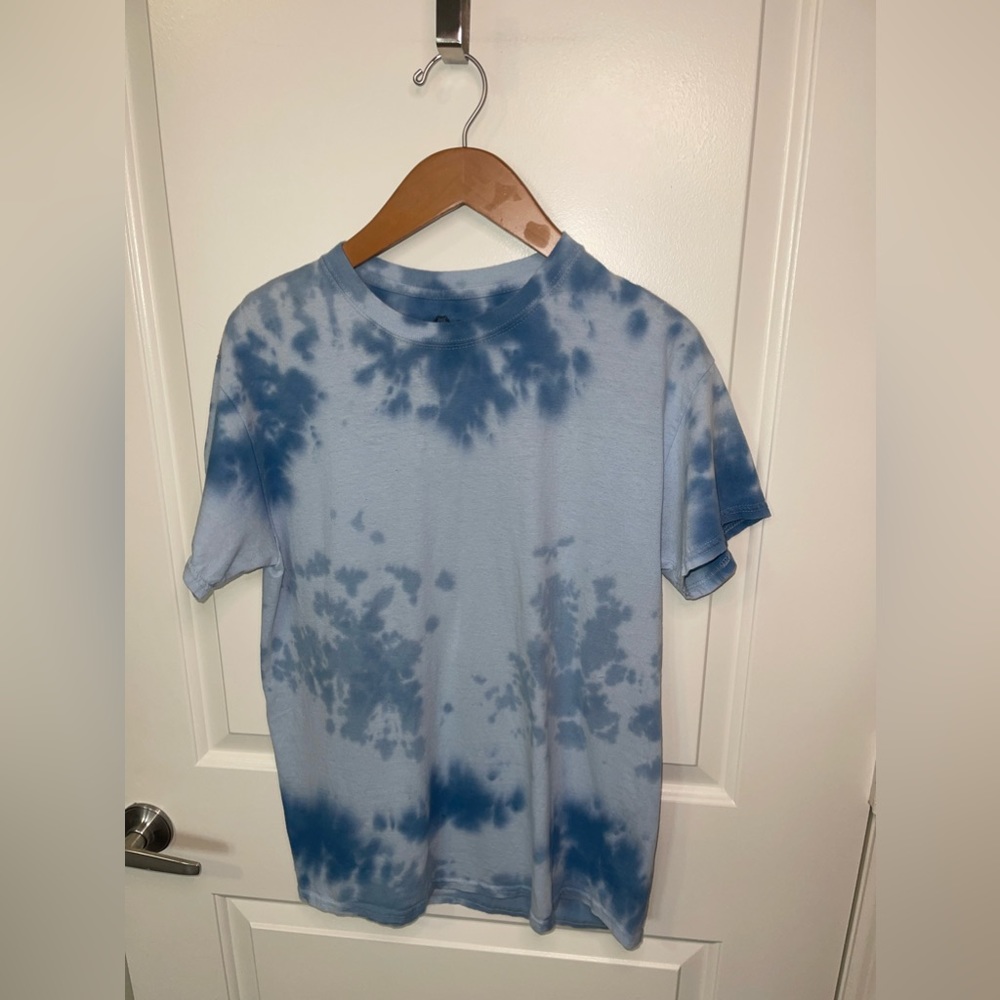 Tye dye tshirt blue, size small